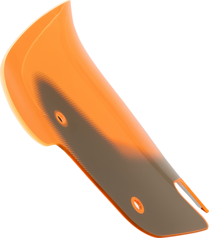KLOCK WERKS Ice Flare® Windshield - 10" - Orange Ice - '14-'26 Indian KWW-04-0632