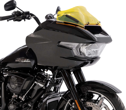 KLOCK WERKS Ice Flare® Windshield - 8" - Yellow Ice - '23-'25 FLTRX KWW-01-0752