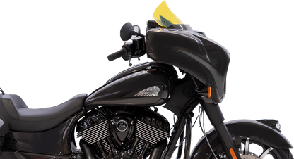 KLOCK WERKS Ice Flare® Windshield - 10" - Yellow Ice - '14-'26 Indian KWW-04-0633