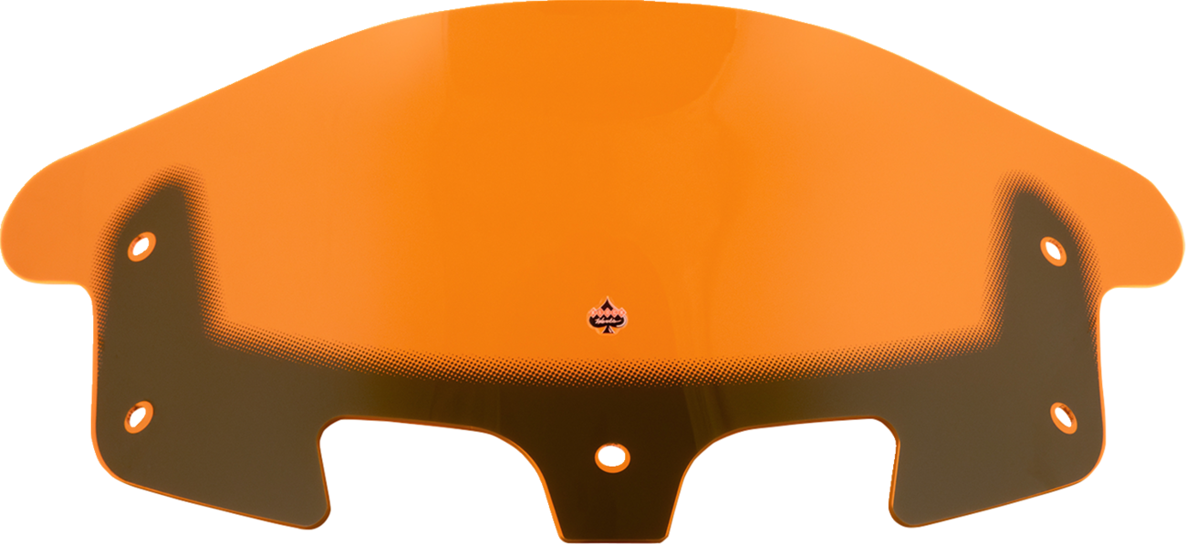 KLOCK WERKS Ice Flare® Windshield - 10" - Orange Ice - '14-'26 Indian KWW-04-0632