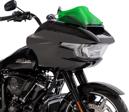KLOCK WERKS Kolor Flare® Windshield - 8" - Green - '23-'25 FLTRX KWW-01-0758