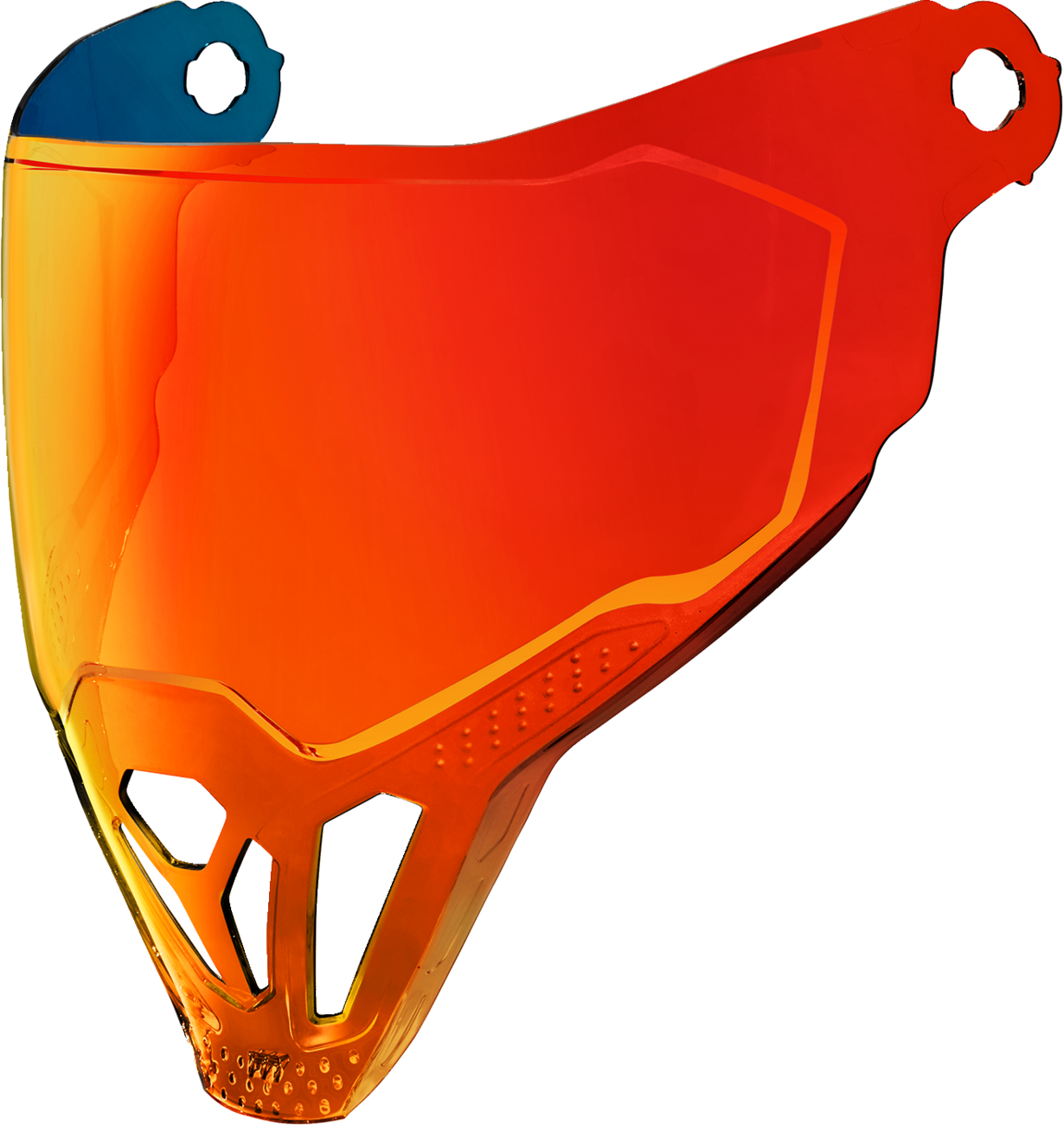 ICON ForceShield™ Shield - Airflite™ - Calypso Red 0130-1346