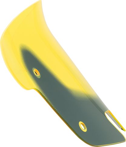 KLOCK WERKS Ice Flare® Windshield - 10" - Yellow Ice - '14-'26 Indian KWW-04-0633