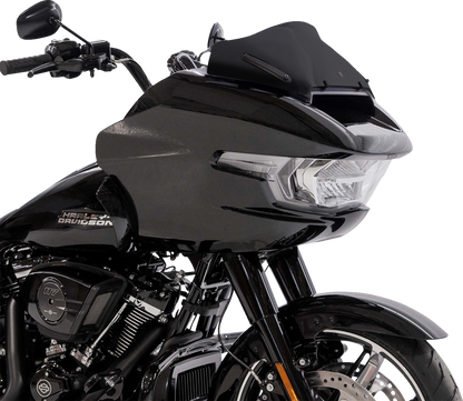 KLOCK WERKS Sport Flare® Windshield - 8" - Black - FLTR KWW-01-0708-B