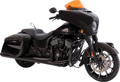 KLOCK WERKS Ice Flare® Windshield - 10" - Orange Ice - '14-'26 Indian KWW-04-0632