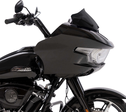 KLOCK WERKS Sport Flare® Windshield - 8" - Black - FLTR KWW-01-0708-B