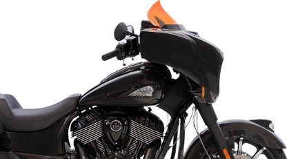 KLOCK WERKS Ice Flare® Windshield - 10" - Orange Ice - '14-'26 Indian KWW-04-0632