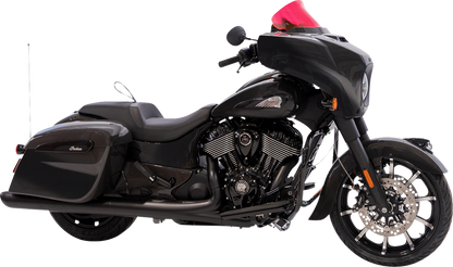 KLOCK WERKS Ice Flare® Windshield - 10" - Pink Ice - '14-'26 Indian KWW-04-0631
