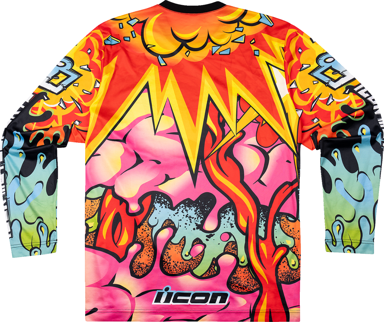 ICON Scatterbrain Jersey - Black - 2XL 2824-0114