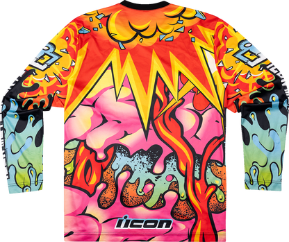 ICON Scatterbrain Jersey - Black - 2XL 2824-0114