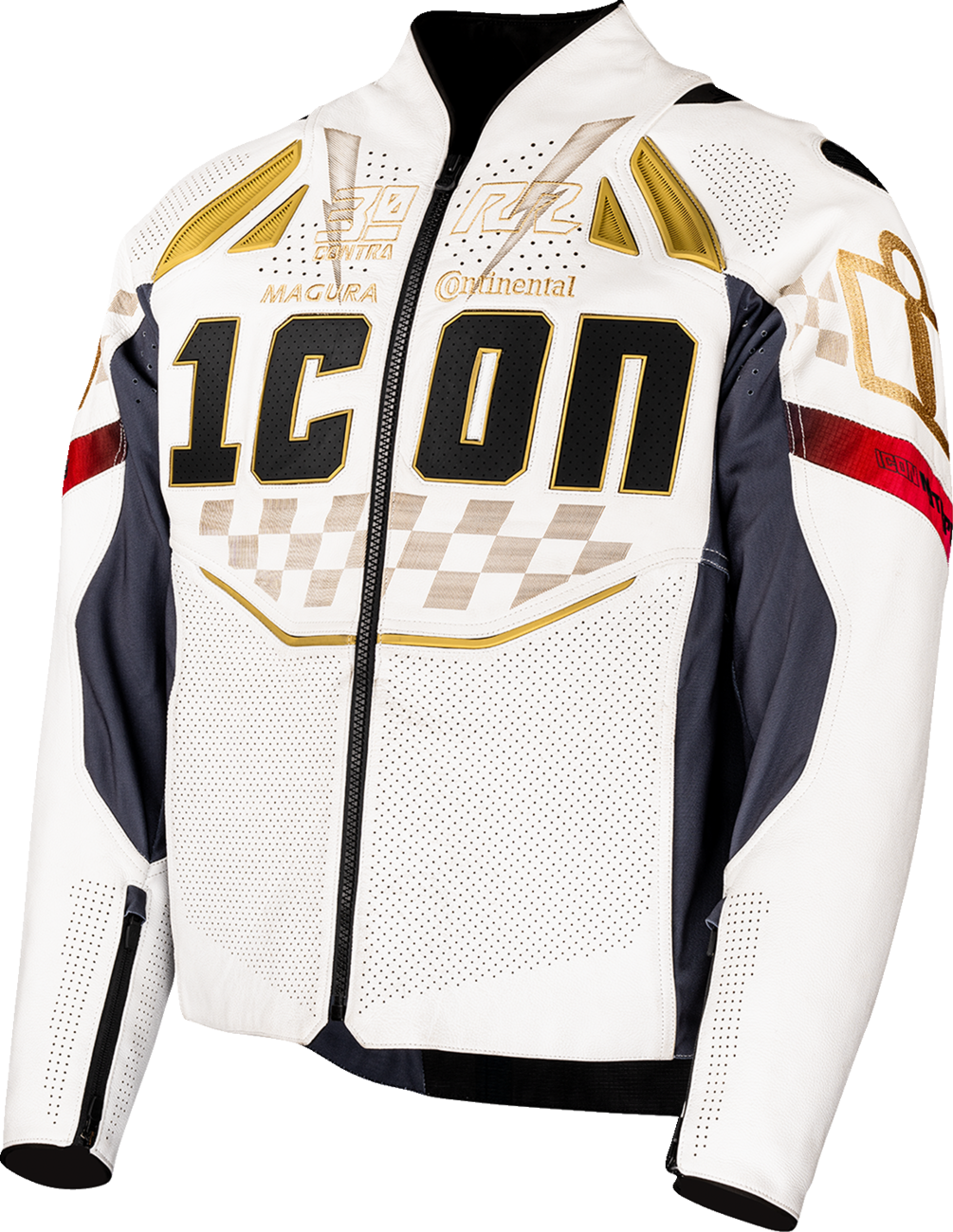 ICON Contra3™ Rizz Rizz Jacket - White - Small 2810-4300