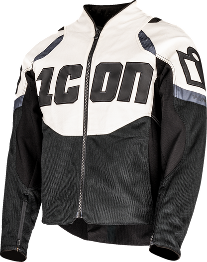 ICON Contra3™ Jacket - White/Black - Small 2820-7044