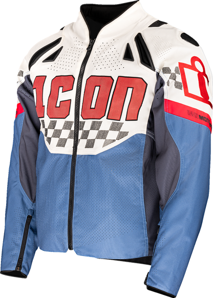 ICON Contra3™ Hero Jacket - Blue - Small 2820-7056