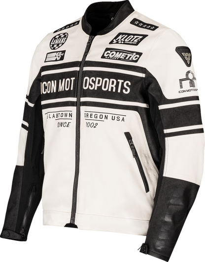ICON Neo Daytona 2™ Jacket - White - Medium 2820-7069