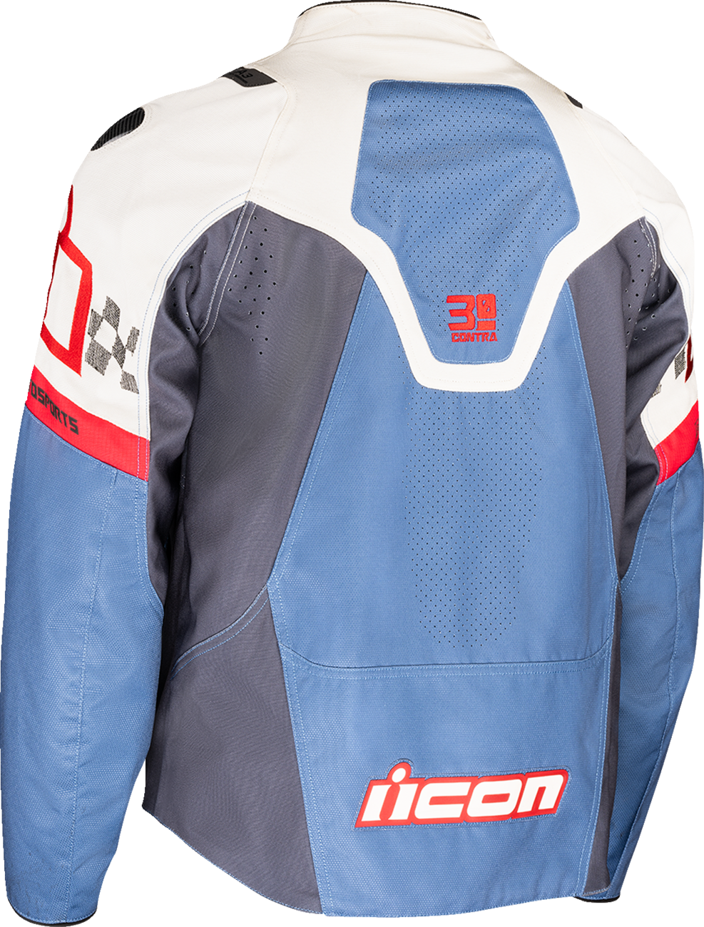 ICON Contra3™ Hero Jacket - Blue - Small 2820-7056