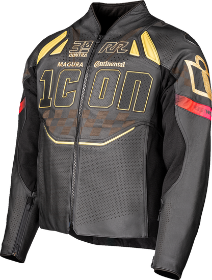 ICON Contra3™ Rizz Rizz Jacket - Black - Large 2810-4290