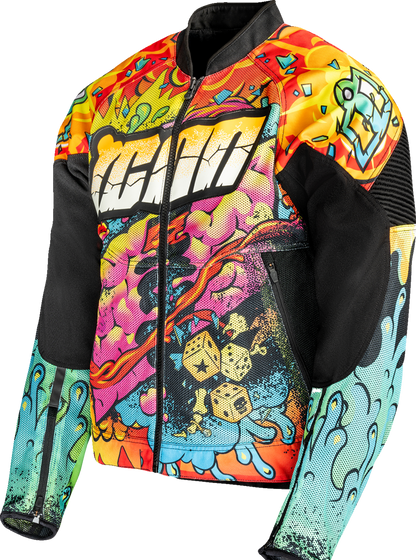 ICON Overlord3™ Scatterbrain Mesh Jacket - Black - Medium 2820-7075
