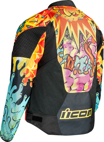 ICON Overlord3™ Scatterbrain Mesh Jacket - Black - Medium 2820-7075