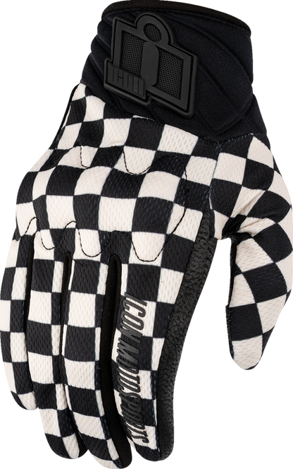 ICON Women's Anthem3™ CX Gloves - Checker - Medium 3302-1007