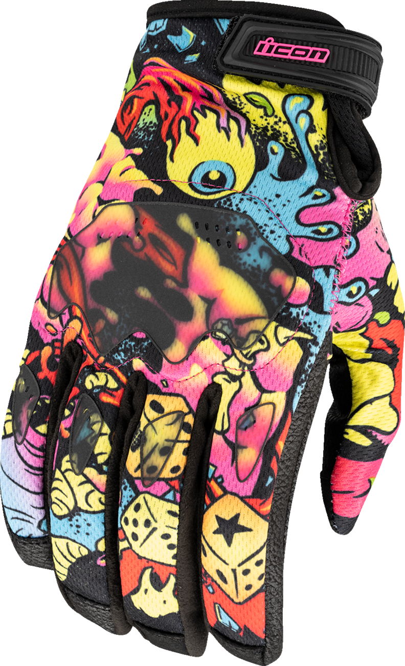 ICON Hooligan™ Scatterbrain Gloves - Large 3301-5117