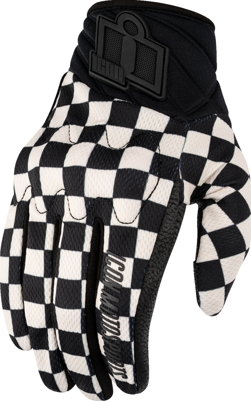 ICON Women's Anthem3™ CX Gloves - Checker - Large 3302-1008