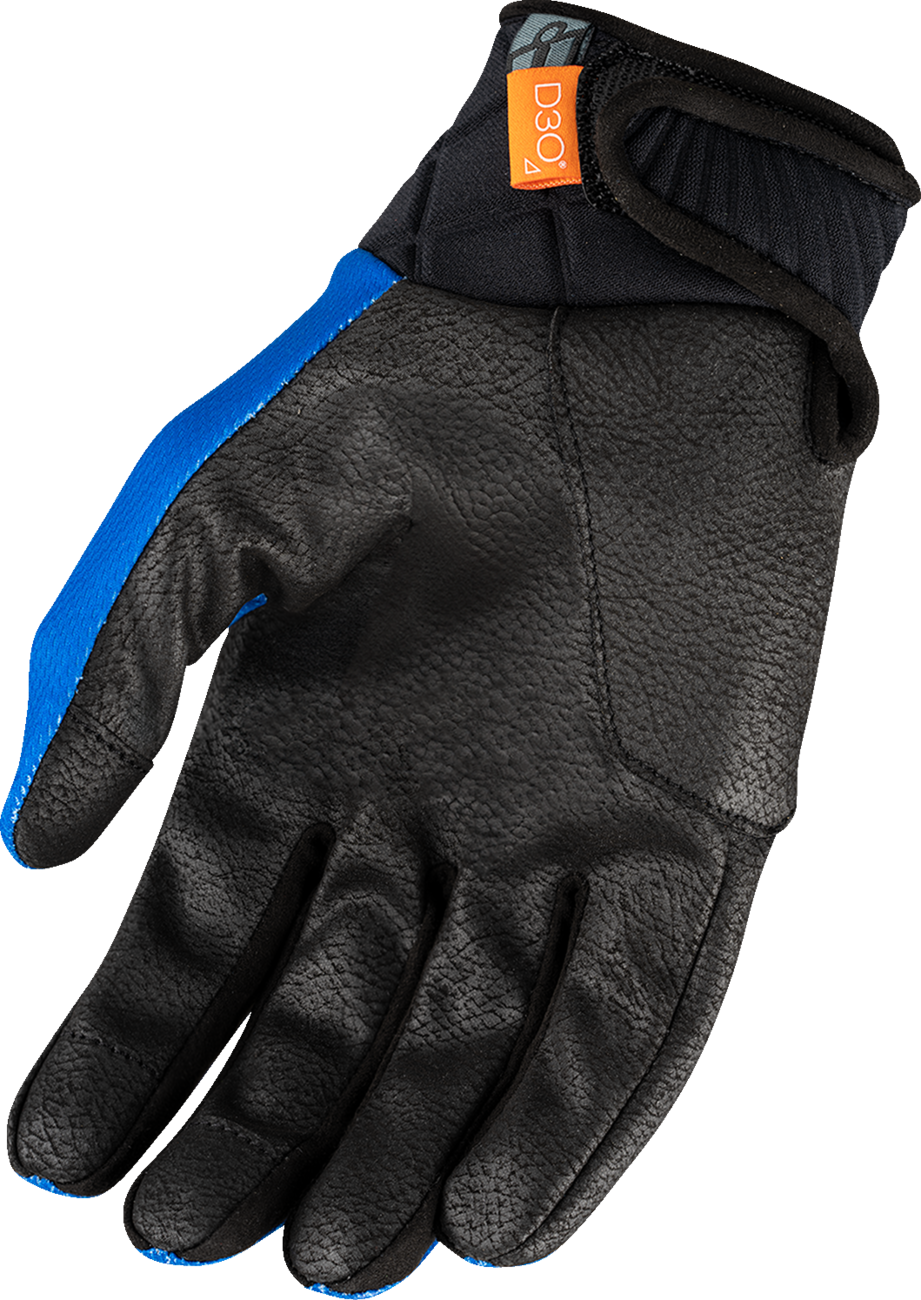 ICON Anthem3™ Gloves - Blue - Large 3301-4877