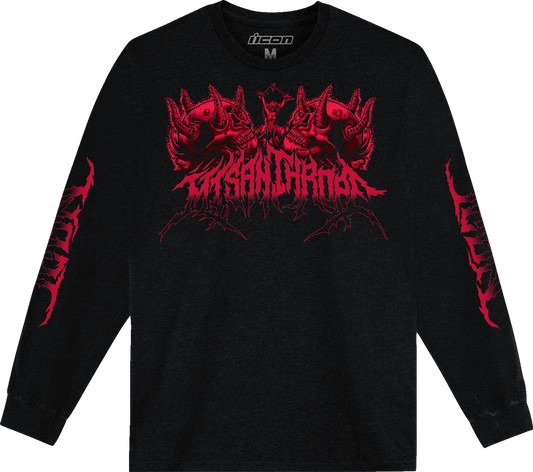 ICON Misanthrope™ Long-Sleeve T-Shirt - Black - Large 3030-24624