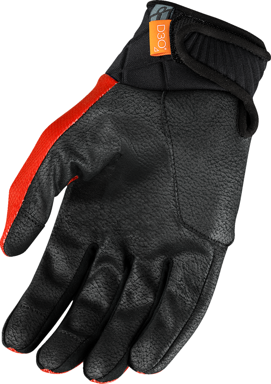 ICON Anthem3™ Gloves - Red - Medium 3301-4870