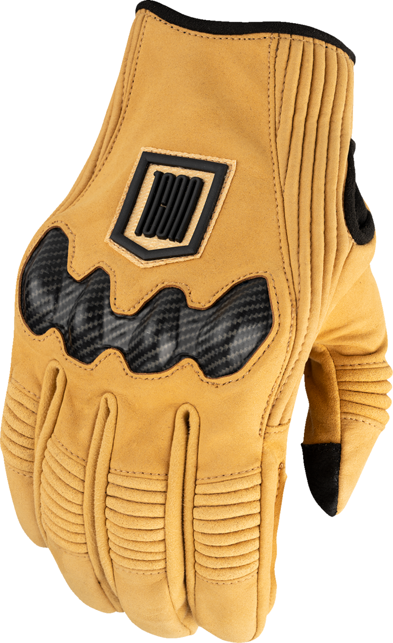 ICON Long Track CX™ Gloves - Tan - Small 3301-4893