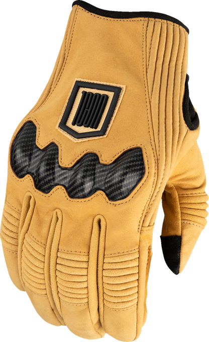 ICON Long Track CX™ Gloves - Tan - XL 3301-4896