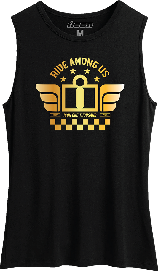 ICON Women's Tuscadero™ Tank Top - Black - 2XL 3031-4321