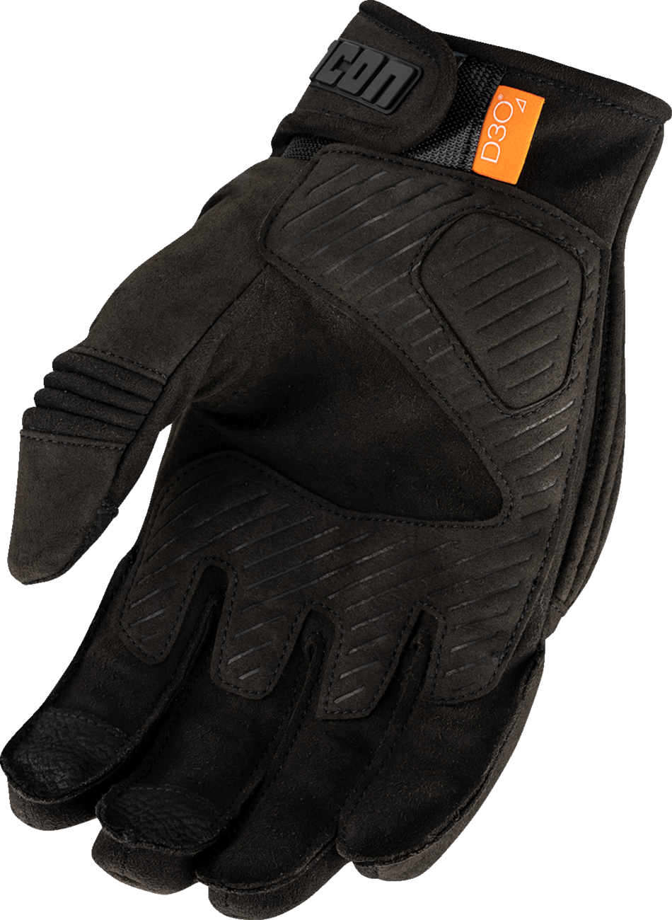 ICON Long Track CX™ Gloves - Black - Small 3301-4887