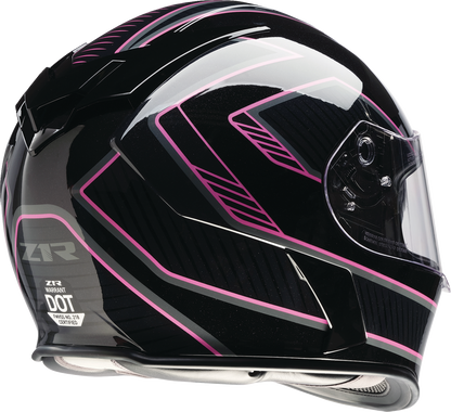 Z1R Warrant Helmet - Amplify - Black/Pink - XL 0101-17908