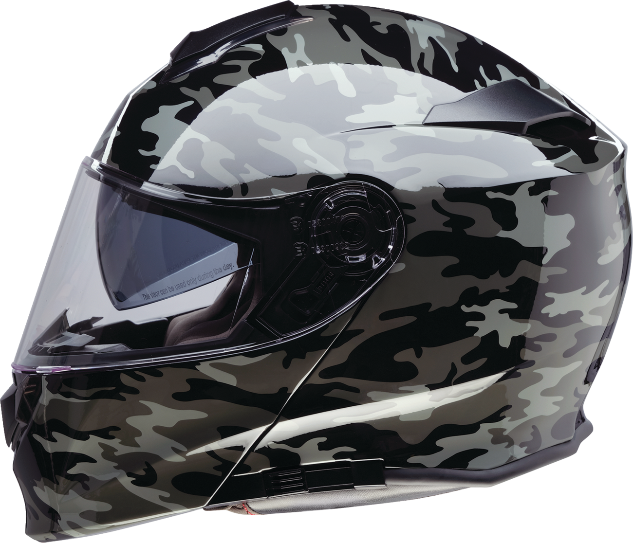 Z1R Solaris 2.0 Modular Helmet - Camo - Black/Gray - XS 0100-2607
