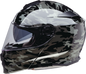 Z1R Solaris 2.0 Modular Helmet - Camo - Black/Gray - XS 0100-2607