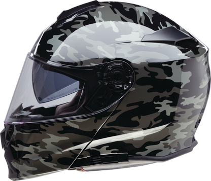 Z1R Solaris 2.0 Modular Helmet - Camo - Black/Gray - Medium 0100-2609