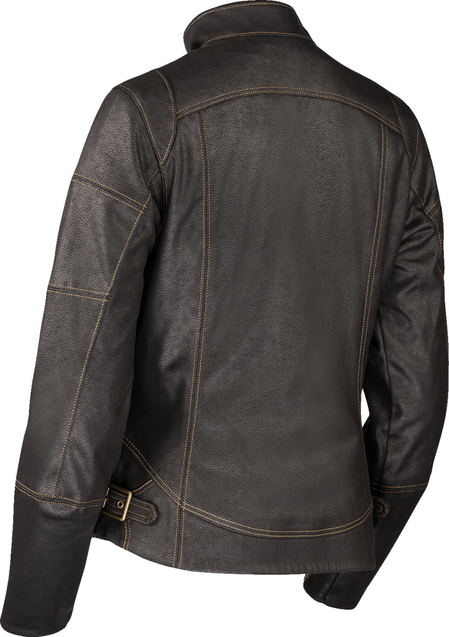 ICON Women's Tuscadero3™ Jacket - Black - Small 2822-1770