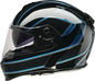 Z1R Warrant Helmet - Amplify - Black/Blue - Small 0101-17886