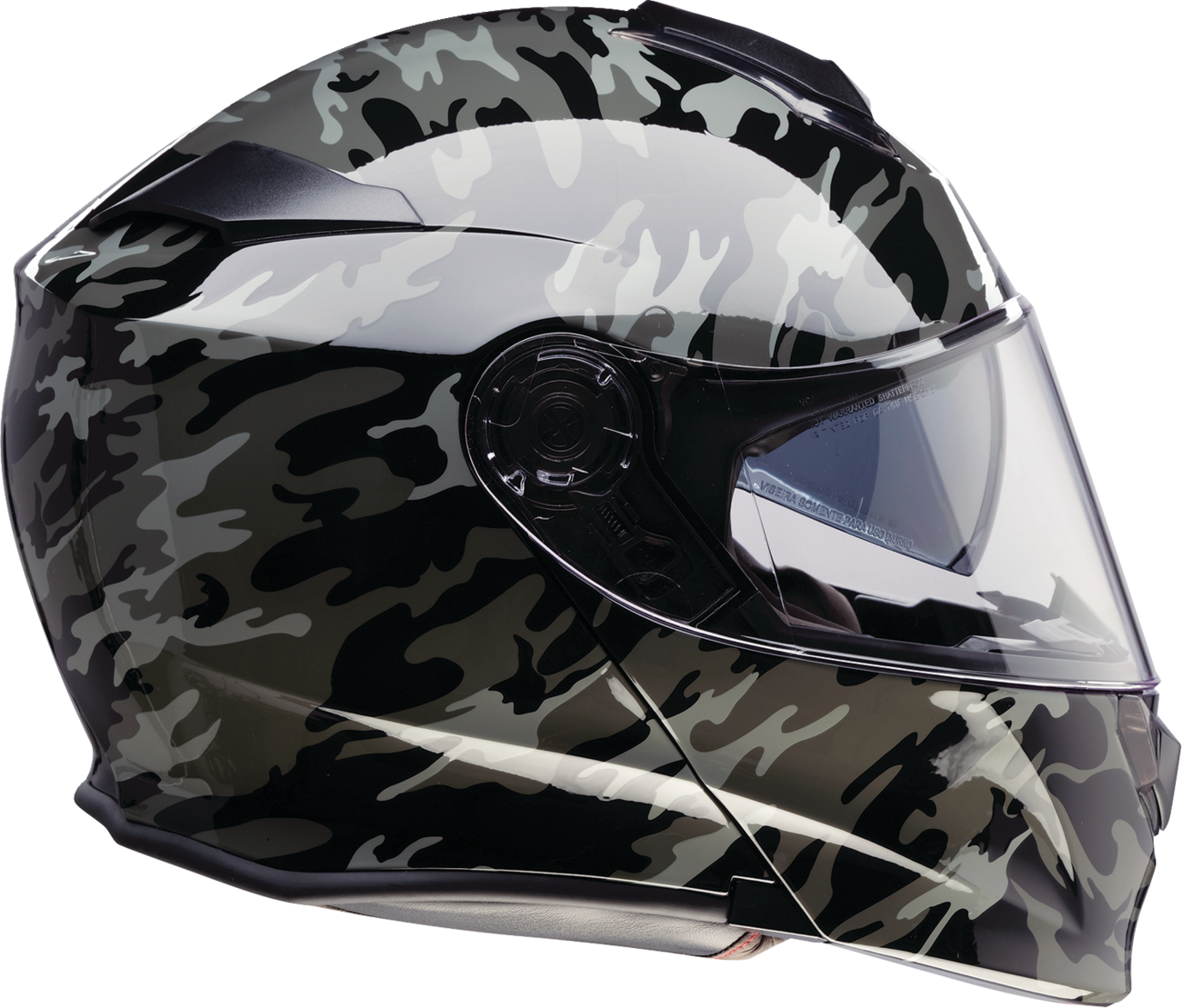 Z1R Solaris 2.0 Modular Helmet - Camo - Black/Gray - XS 0100-2607