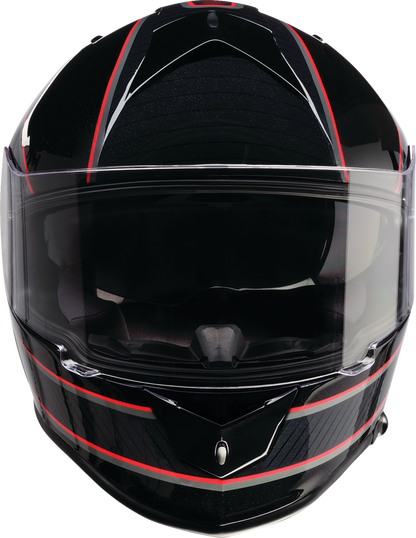 Z1R Warrant Helmet - Amplify - Black/Red - Small 0101-17892