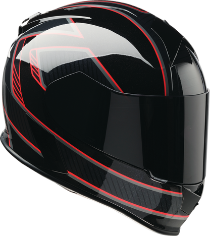 Z1R Warrant Helmet - Amplify - Black/Red - Small 0101-17892