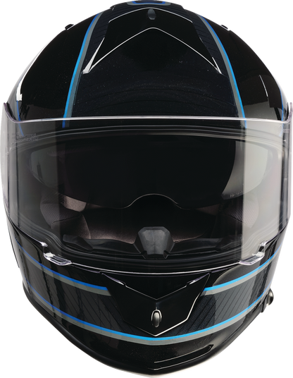 Z1R Warrant Helmet - Amplify - Black/Blue - Small 0101-17886