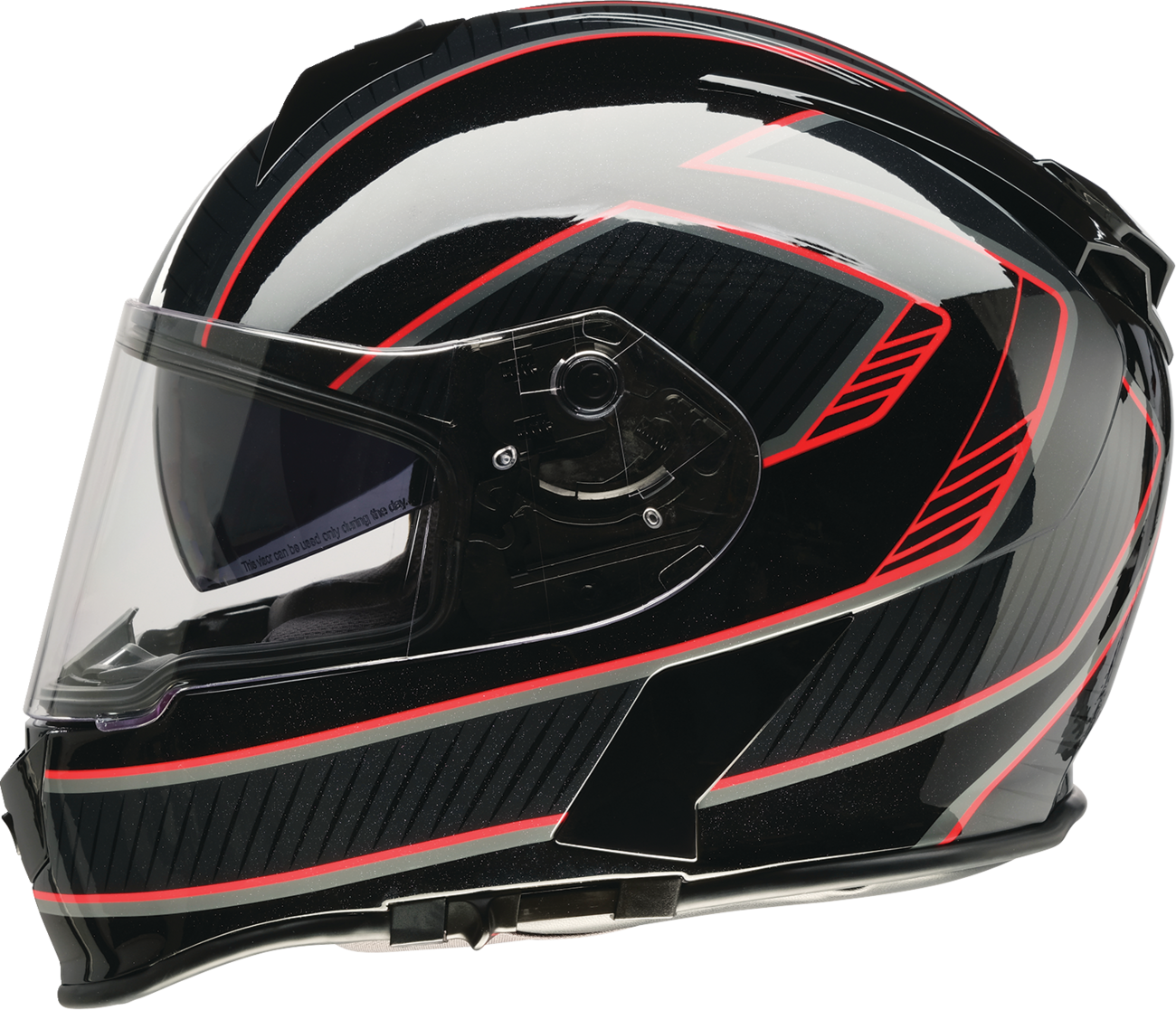 Z1R Warrant Helmet - Amplify - Black/Red - XL 0101-17895
