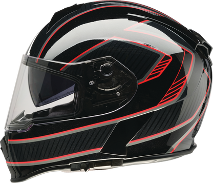 Z1R Warrant Helmet - Amplify - Black/Red - XL 0101-17895