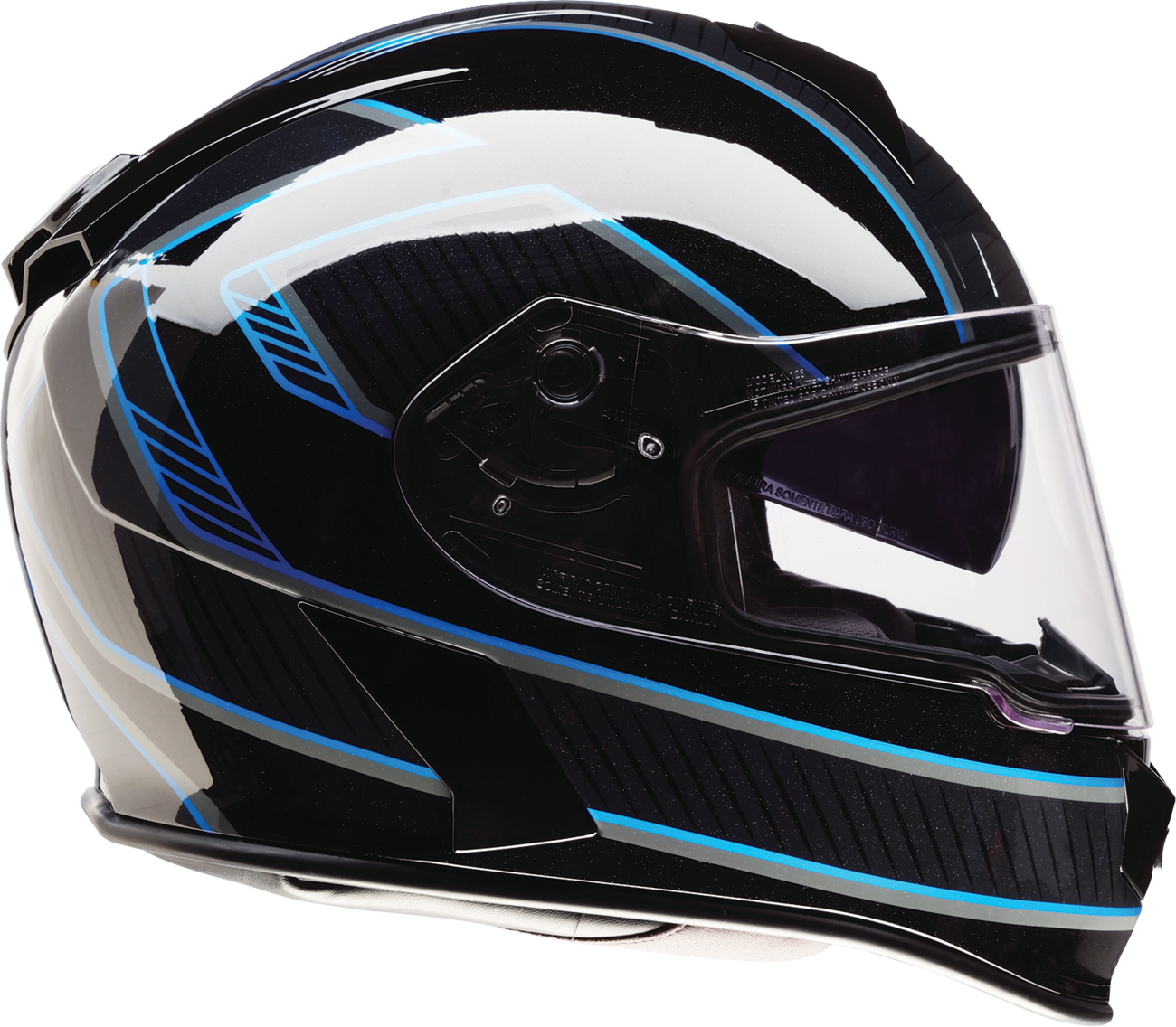 Z1R Warrant Helmet - Amplify - Black/Blue - Small 0101-17886