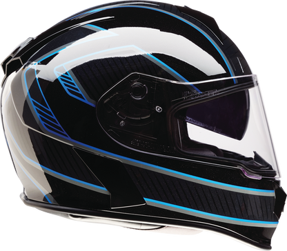 Z1R Warrant Helmet - Amplify - Black/Blue - Small 0101-17886