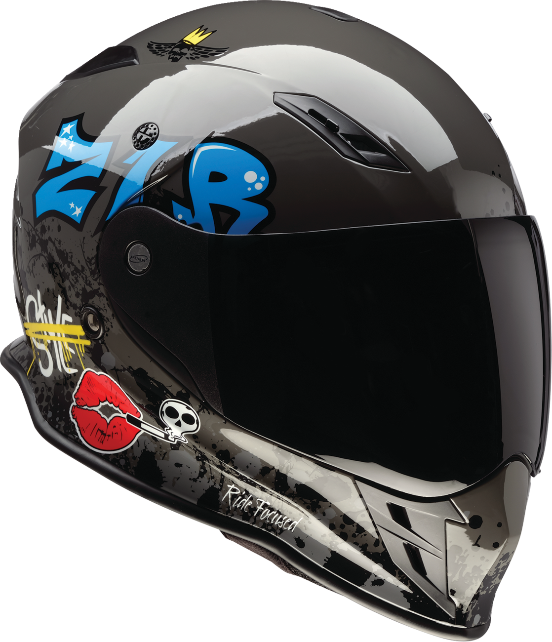 Z1R Nemesis Helmet - Distro - Gray - XL 0101-17861