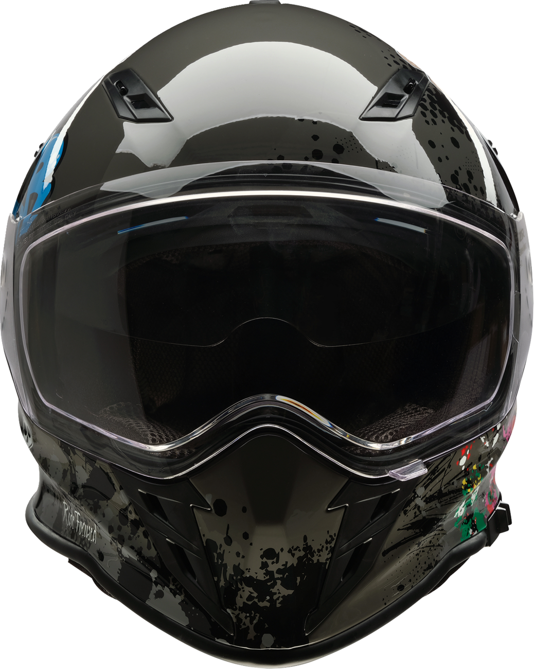 Z1R Nemesis Helmet - Distro - Gray - 2XL 0101-17862