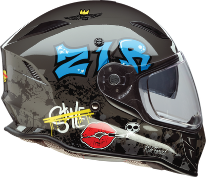 Z1R Nemesis Helmet - Distro - Gray - XS 0101-17857