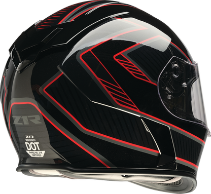 Z1R Warrant Helmet - Amplify - Black/Red - Small 0101-17892